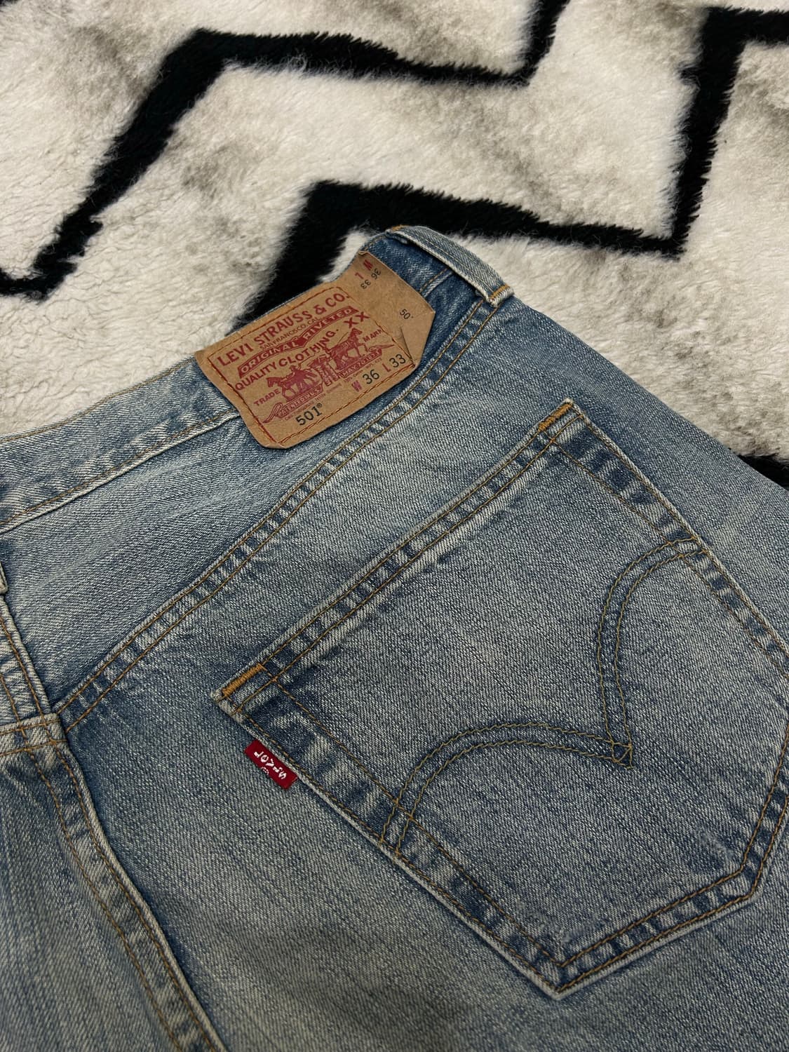 [36]리바이스501 디스진/연청 상품이미지1