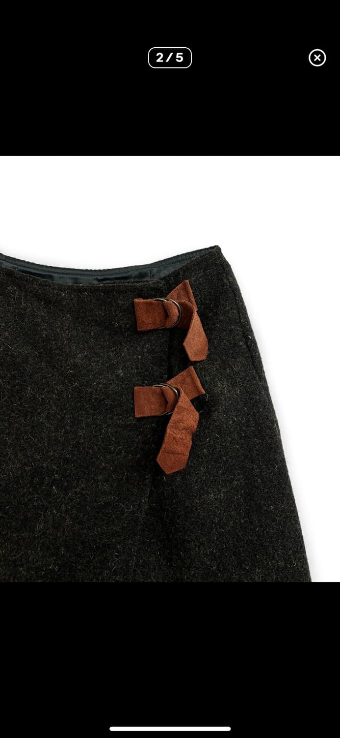 DKNY 울 랩 스커트 상품이미지2