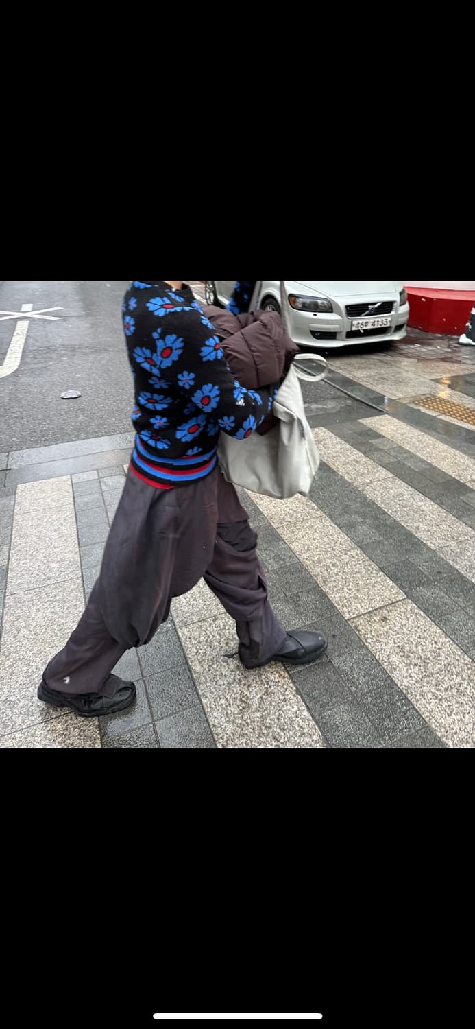 지용킴 22aw 드레이핑 팬츠 M 상품이미지2
