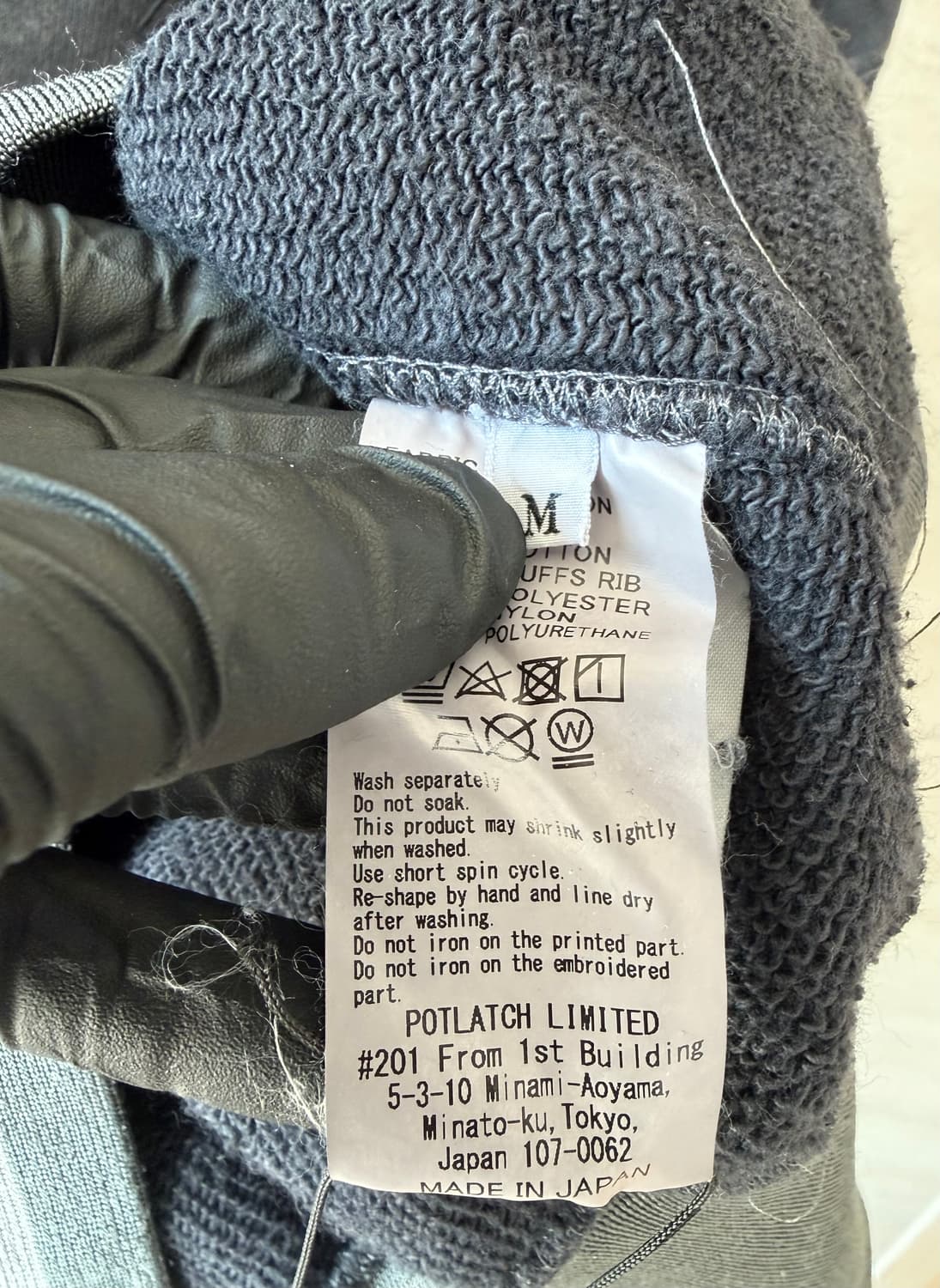 신품)SS19' 카브엠트 WIDE RIB HEAVY CREW NECK 상품이미지4