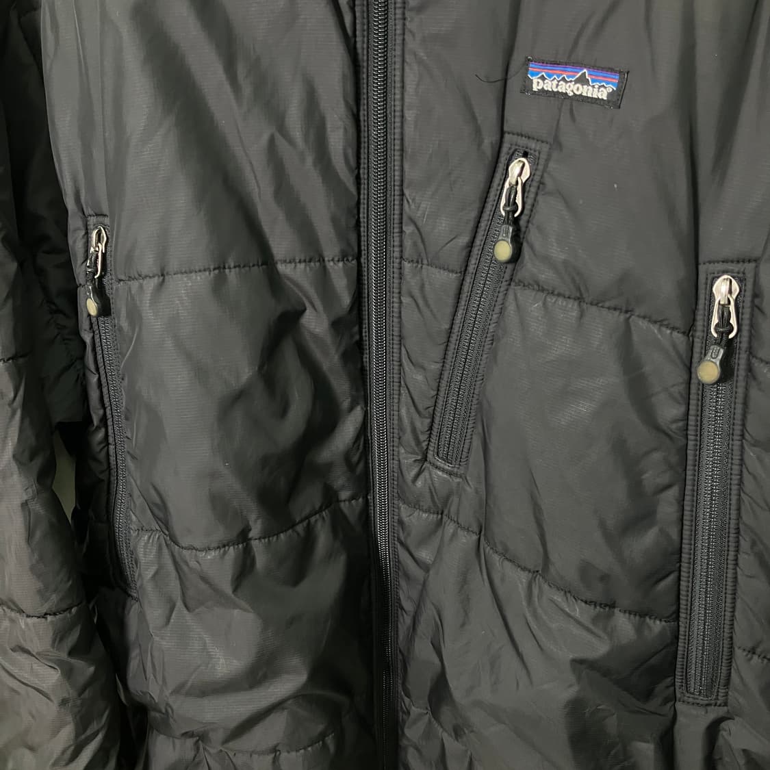 00's 파타고니아 블랙 퍼프 패딩 자켓 M 상품이미지5