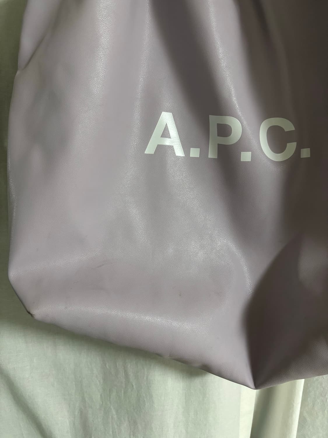 아페쎄 퍼플 니논 토트백 숄더백 라일락 보라 상품이미지2