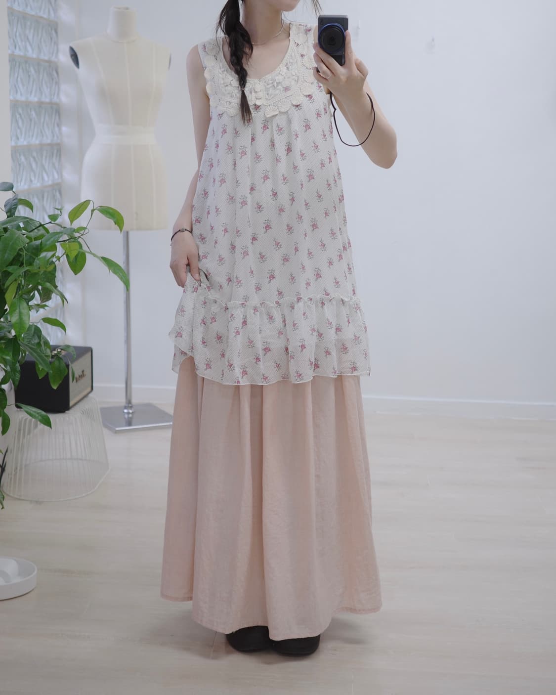 GPA flower mori one-piece 상품이미지2