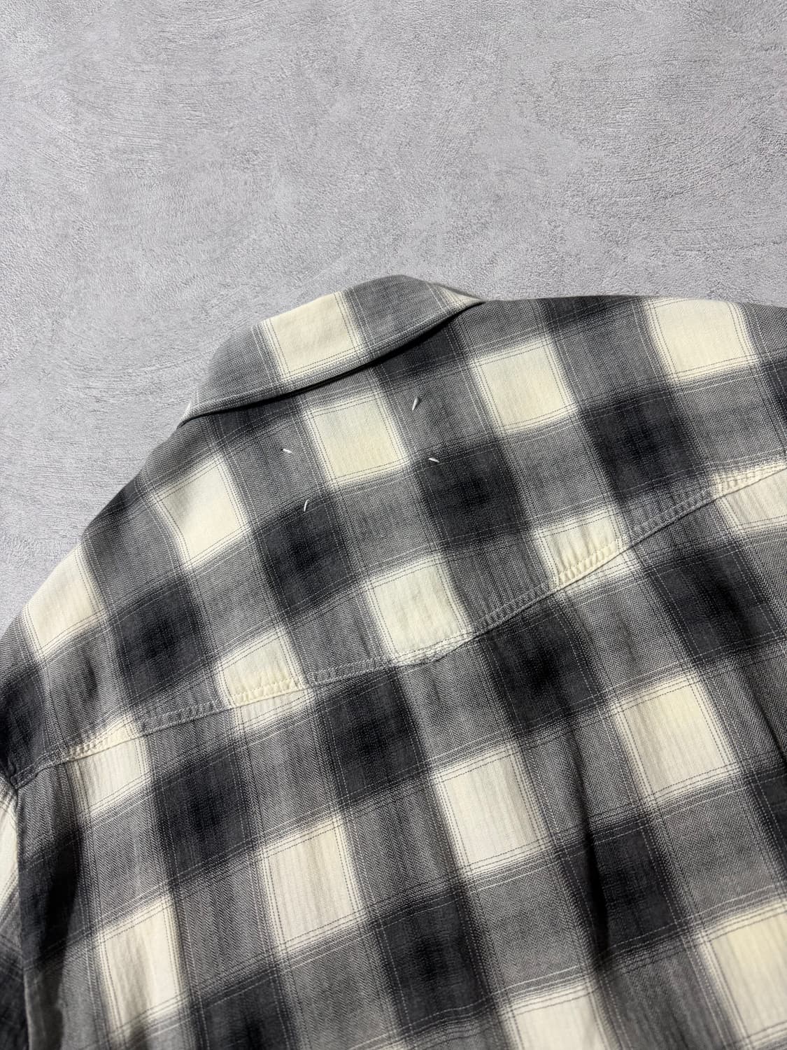 메종 마르지엘라 체크패턴 셔츠 상품이미지4