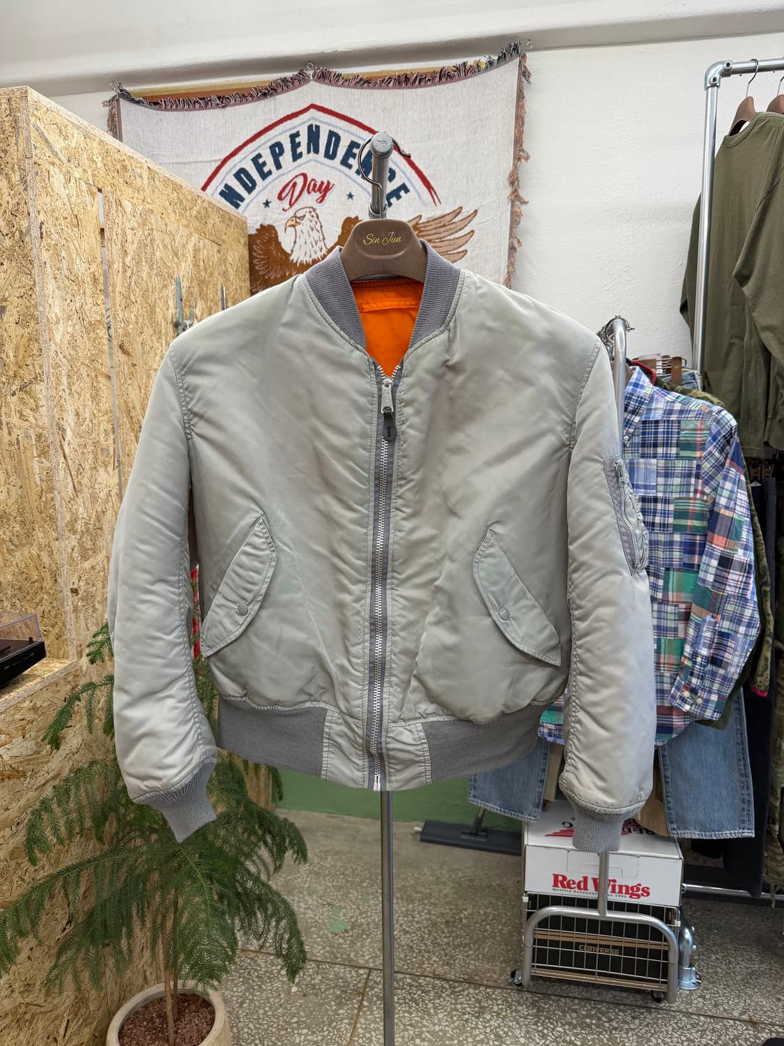 90s MADE IN USA 알파 인더스트리 MA-1 상품이미지1