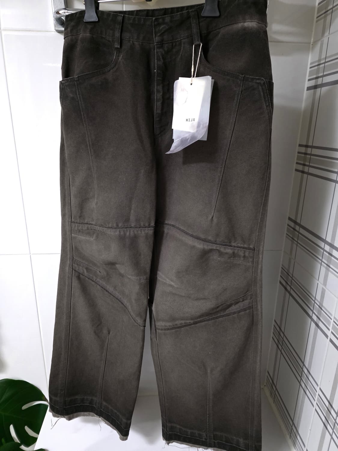 엑슬림 xlim ep.8 01 트라우저 브라운 상품이미지1