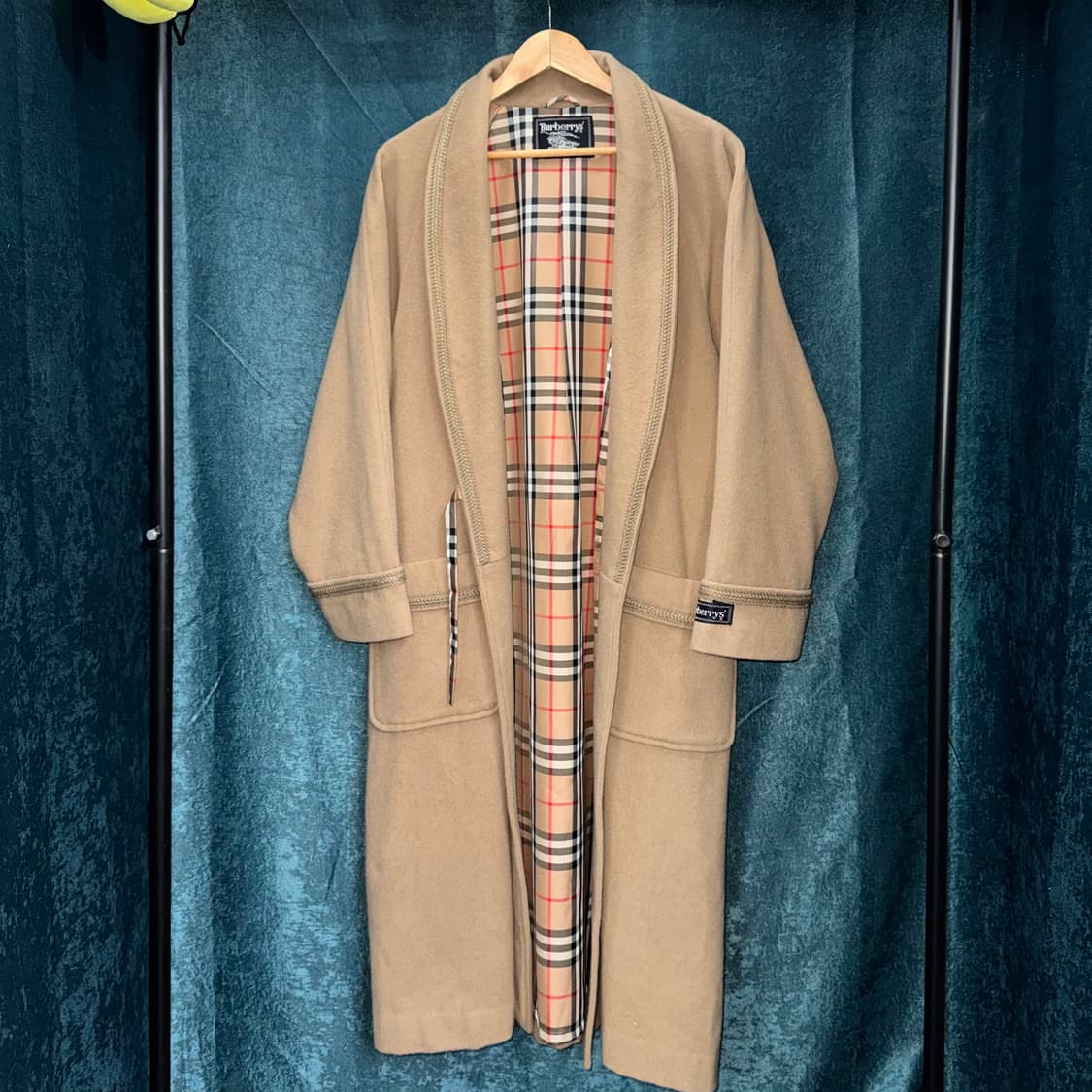 버버리 울 가운 코트 made in JAPAN (L)   상품이미지1