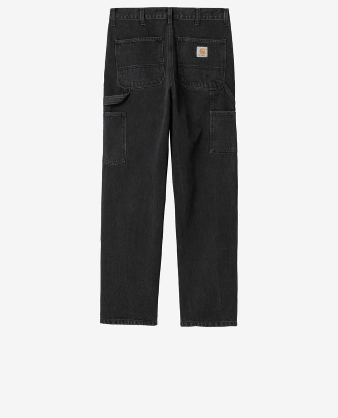 칼하트윕 더블니 팬트 스미스 블랙 워시드 상품이미지1