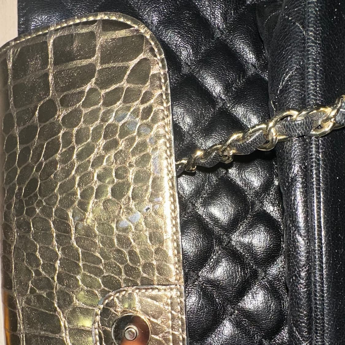 러브캣 블랙 숄더백 상품이미지5