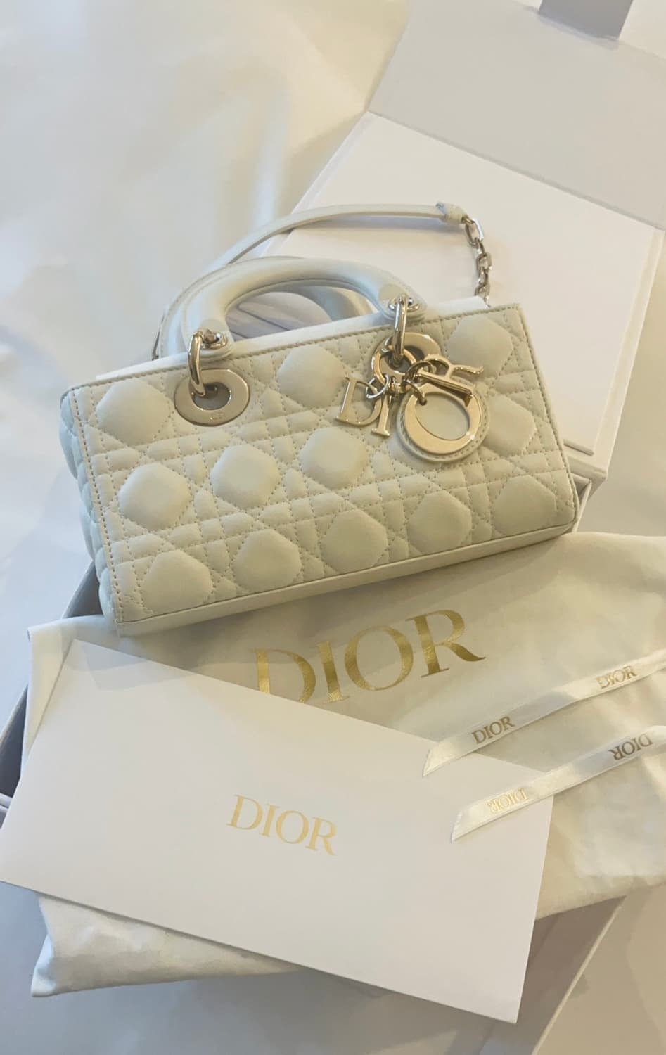 디올 레이디 디조이 스몰 라떼 상품이미지1