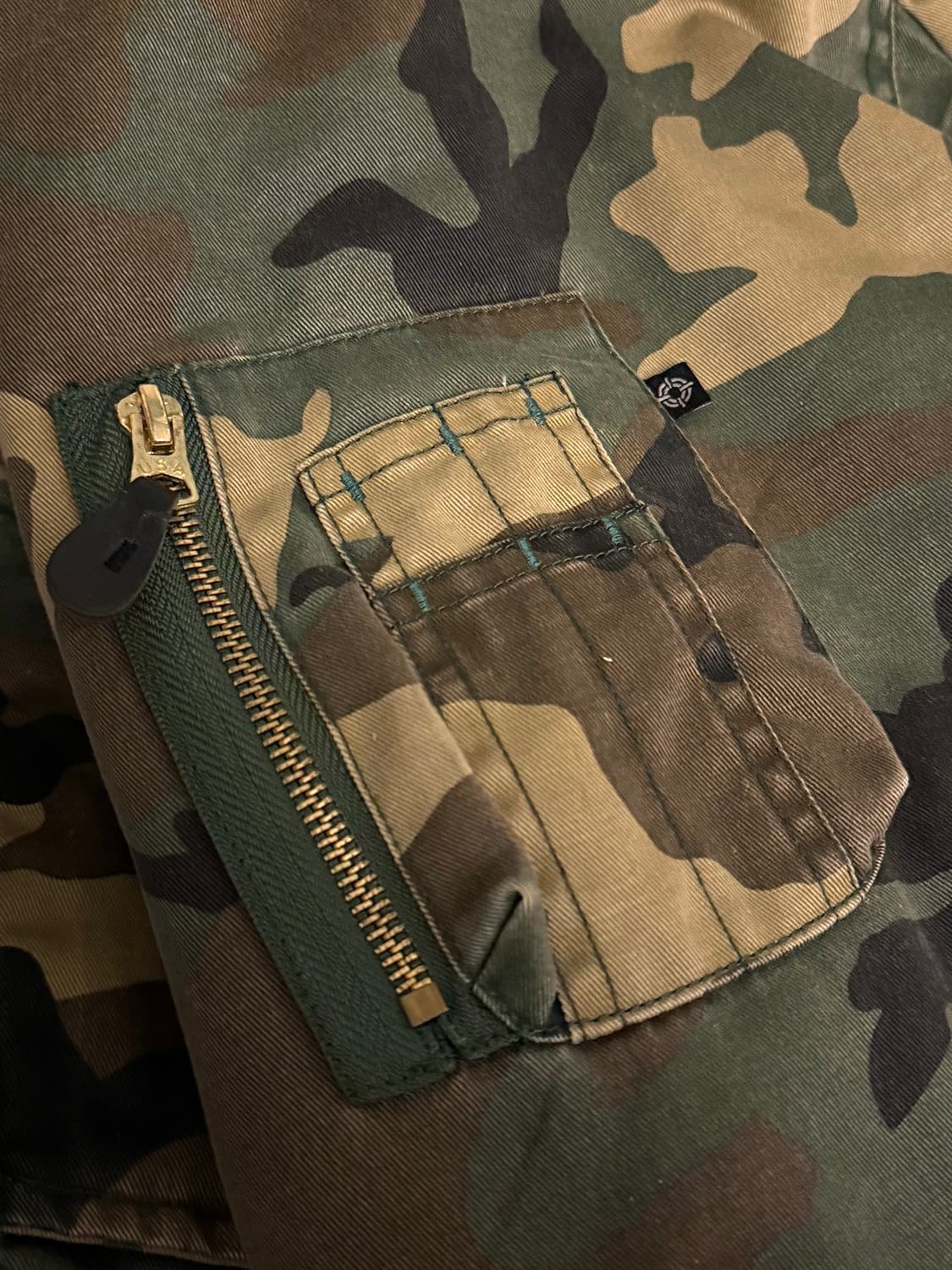 Fostex (02 라프시몬스) 원판 MA-1 우드랜드 자켓 상품이미지5