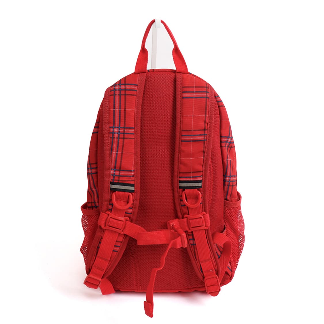 [COLEMAN] 레드 체크 나일론 미니 백팩 상품이미지2