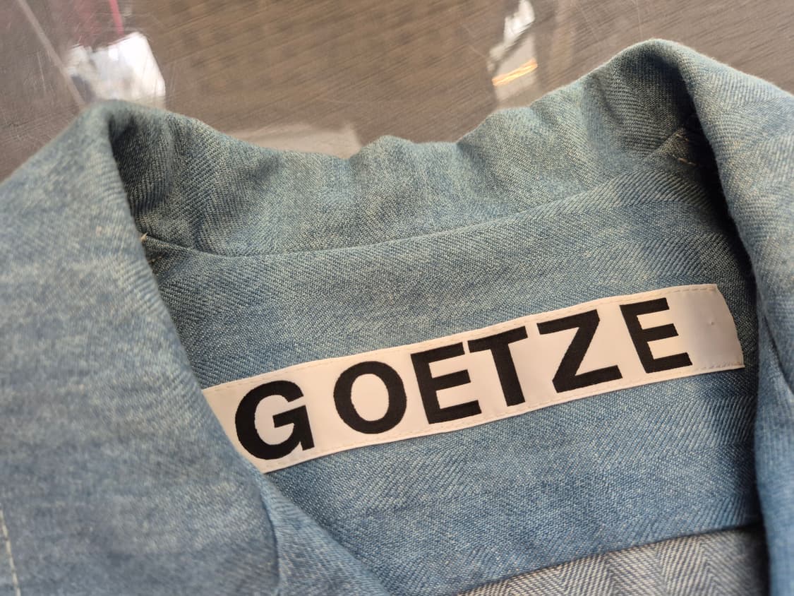 GOETZE 데님 셔츠 상품이미지6