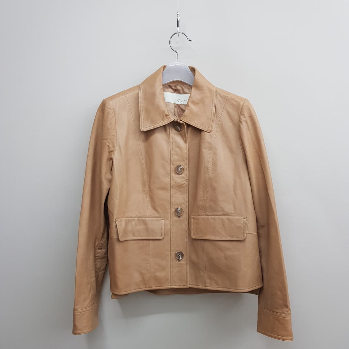 지컷 2021 양가죽  레더 재킷 55사이즈 상품이미지1