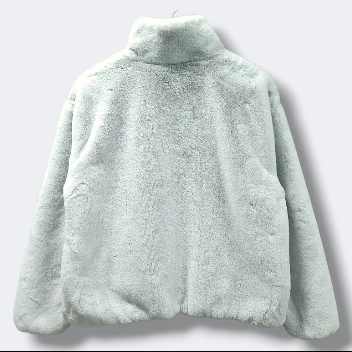 [90] 나이키 스카이블루 빅 스우시 셰르파 플리스 퍼 집업 자켓 상품이미지2