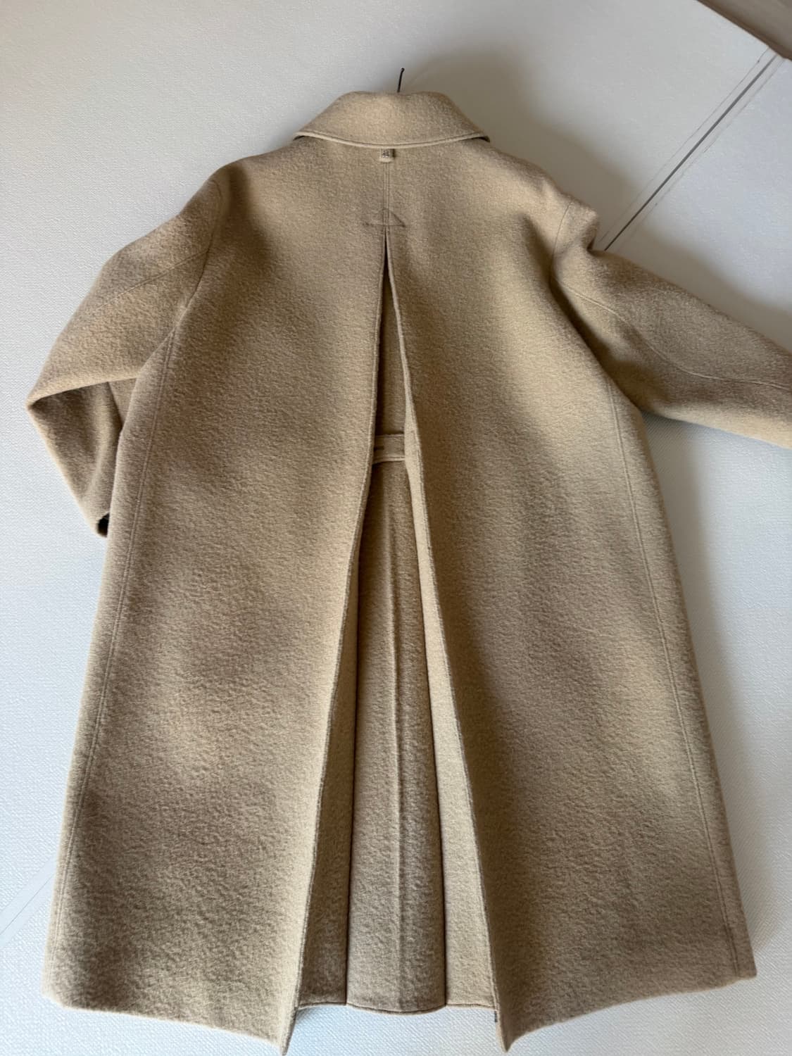 알레그리 오버핏 발마칸 코트 52시이즈 팝니다.  상품이미지3