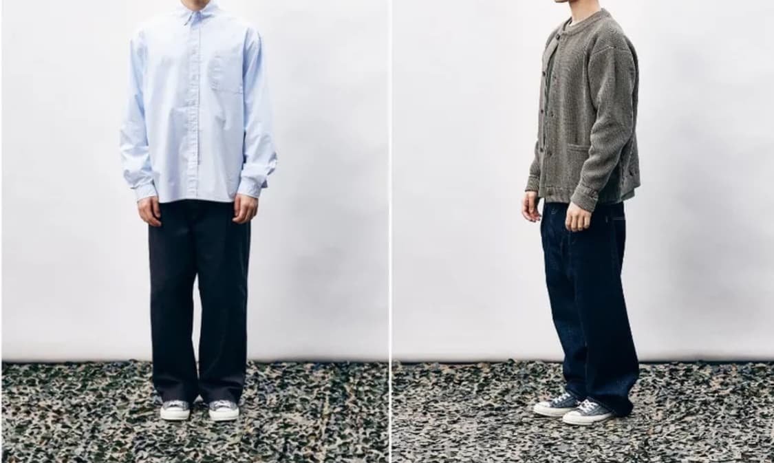 에스피오나지 Theo Tuck Denim Pants Dark Indigo 상품이미지3