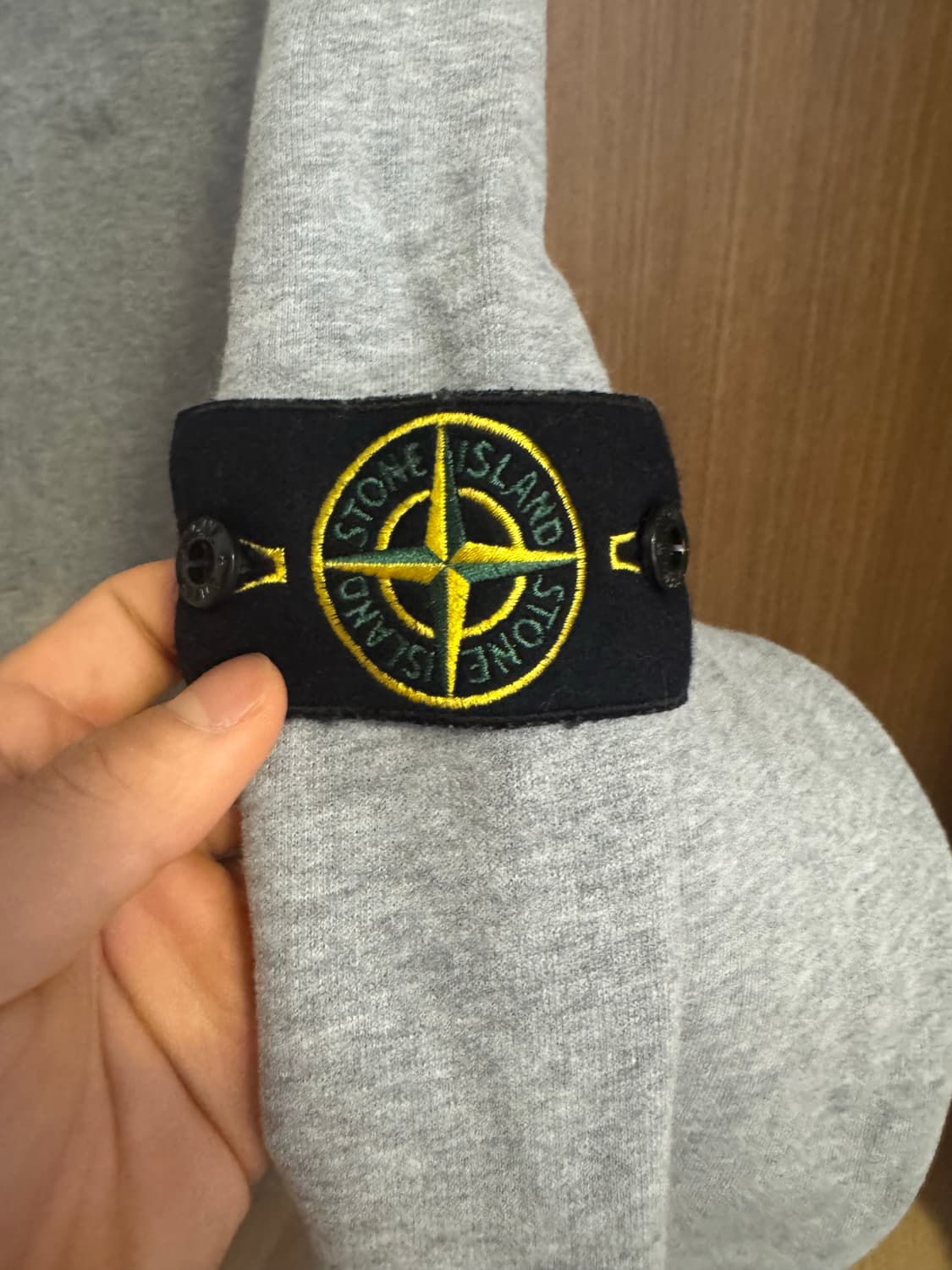 스톤아일랜드 그레이 후드티 M사이즈 상품이미지2