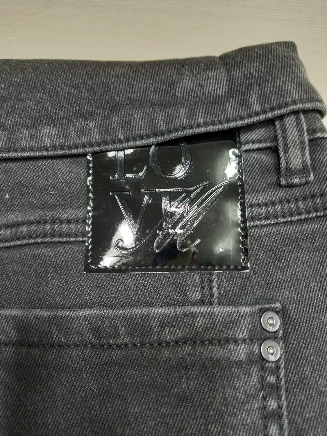 28 MindBridge  스판 테이퍼드진 블랙 28-876 상품이미지5