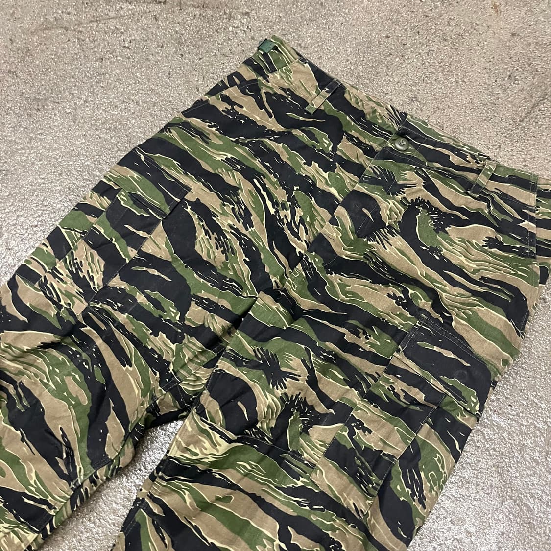 빈티지 타이거 카모 BDU 팬츠 (~38“) 상품이미지3