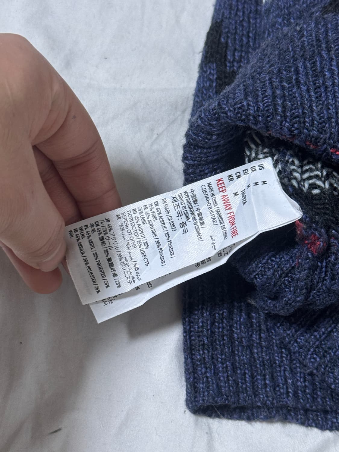 American eagle outfitters 네이티브 패턴 니트  상품이미지5