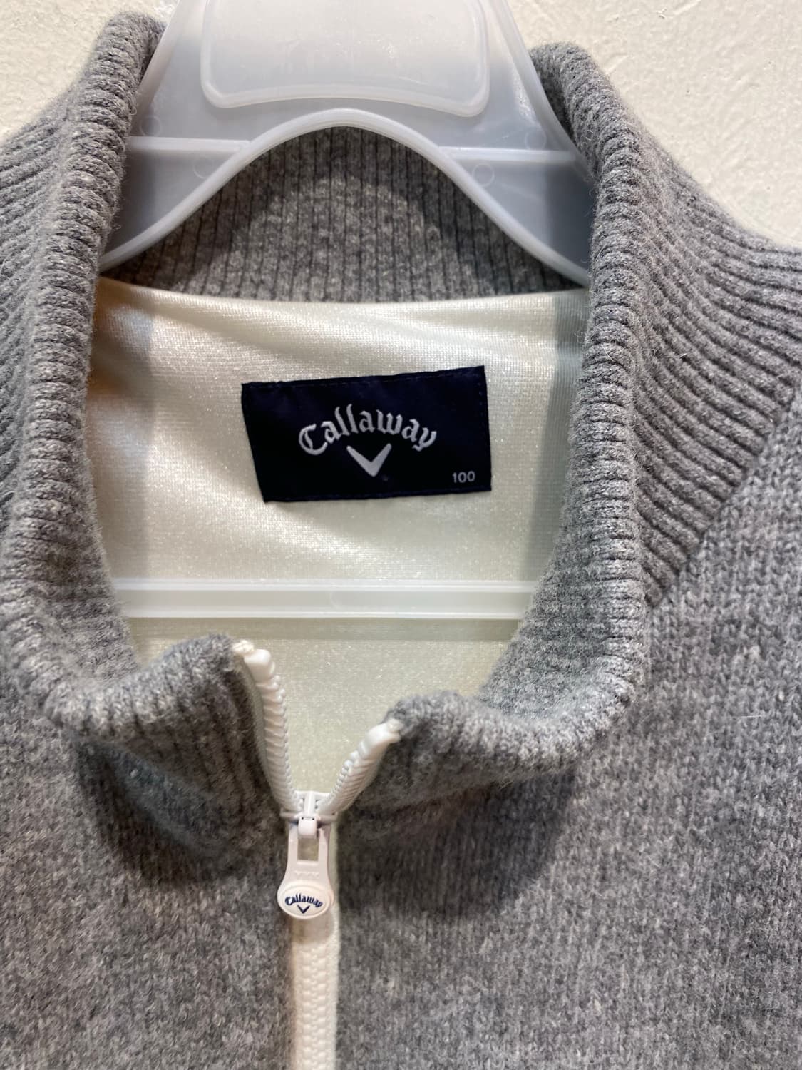 골프 웨어 Callaway 여성 다운패딩 니트 자켓  상품이미지4