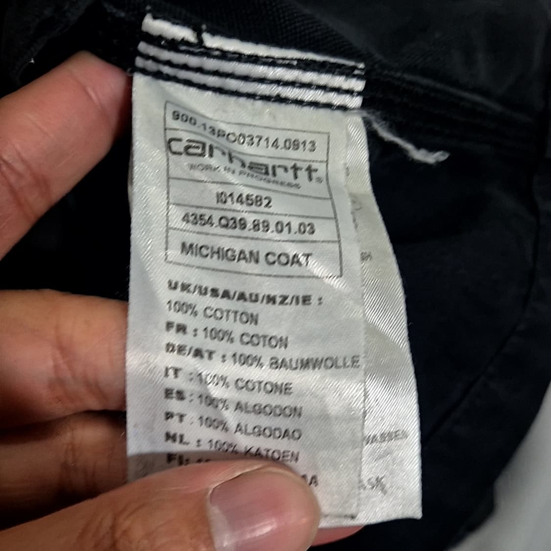 Carhartt 칼하트 미시건 워크 자켓 상품이미지6