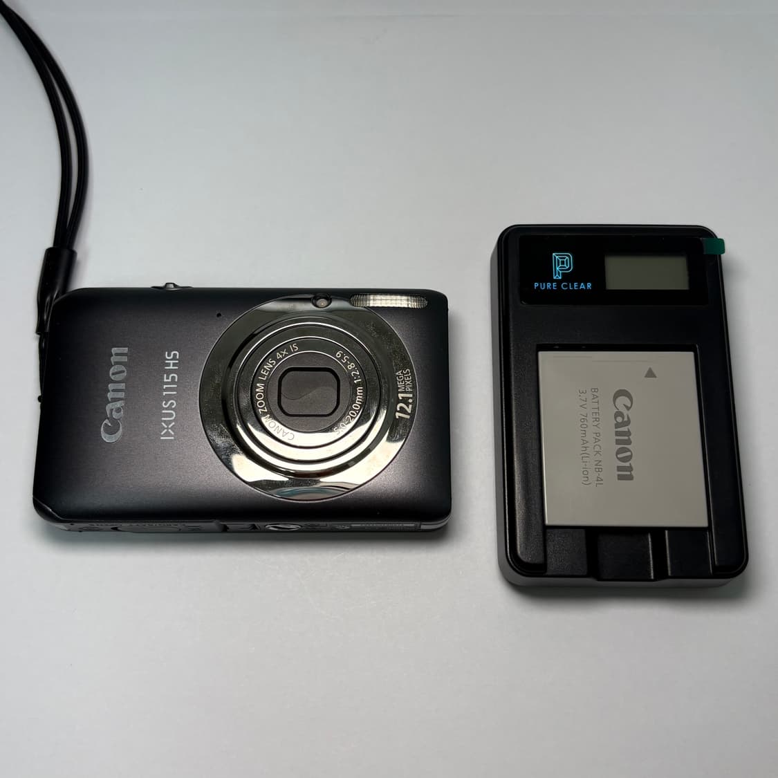 [미품🩶✨] 캐논 익서스 IXUS 115 HS 디카 그레이 상품이미지9