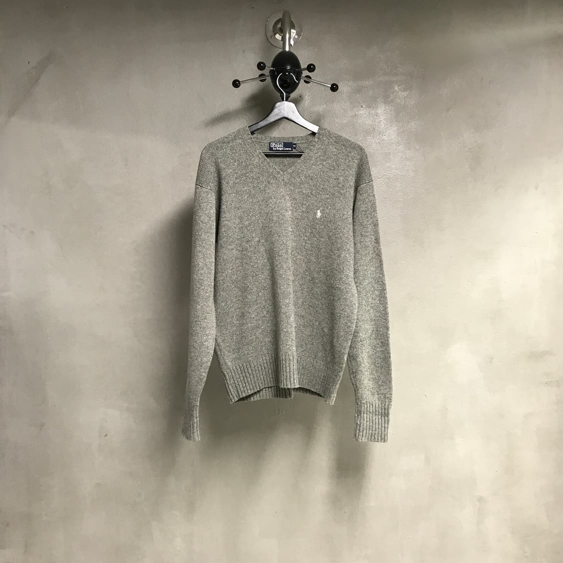 폴로 랄프로렌 브이넥 니트 그레이 95 상품이미지1