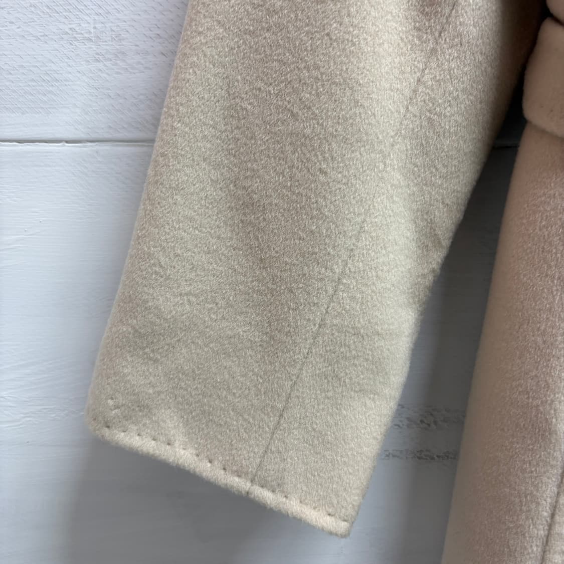 MAXMARA 막스마라 벨티드 로브 울 캐시 코트 (34) 상품이미지5