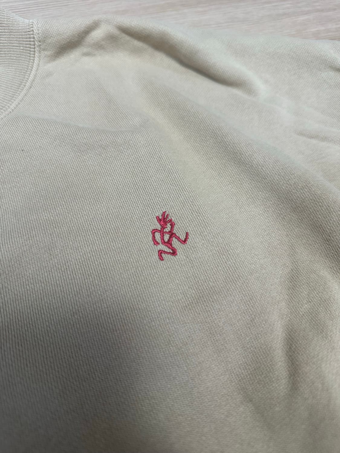 [XL] 그라미치 원포인트 맨투맨 베이지 상품이미지4