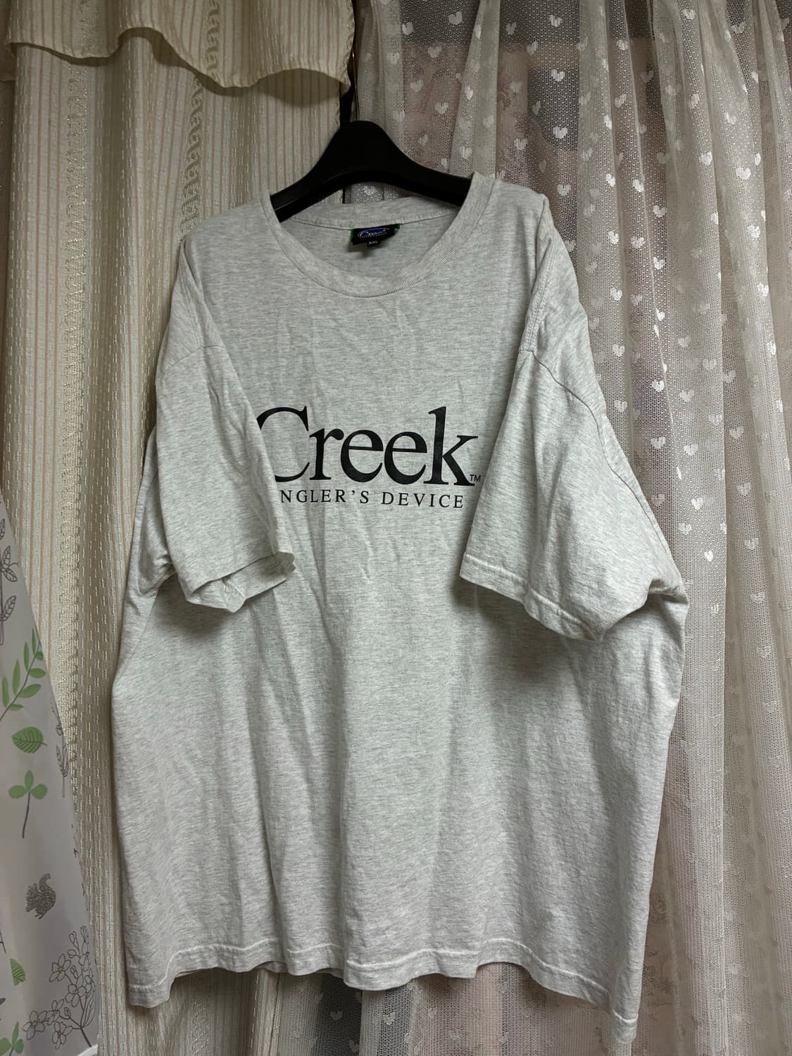 Creek x quiet mountain 반팔 XXL 상품이미지1