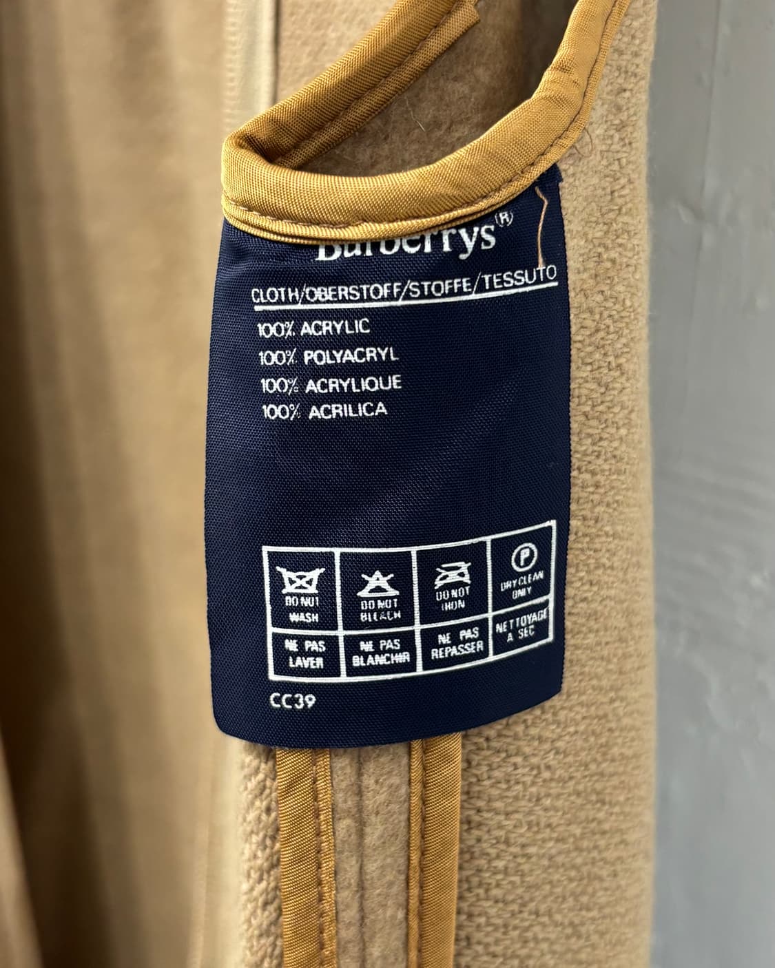Burberry 버버리 베이지 트렌치 코트 상품이미지6