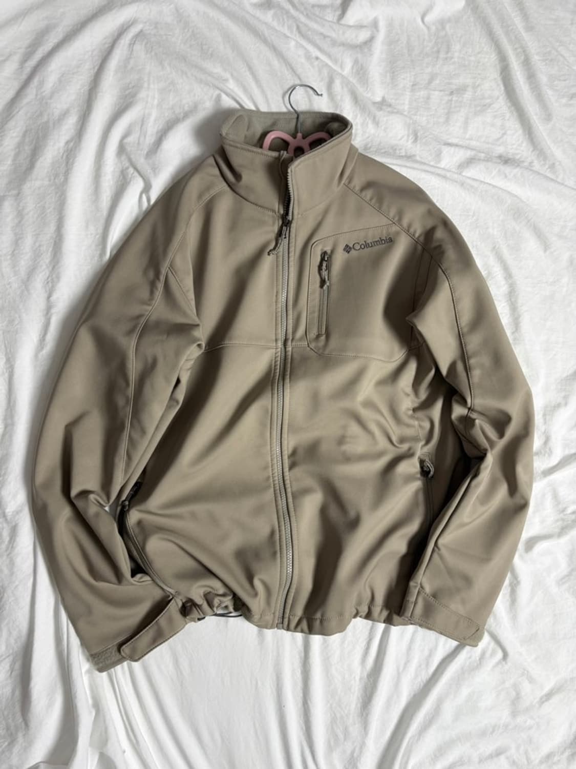 콜럼비아 카키 베이지 자켓 상품이미지1