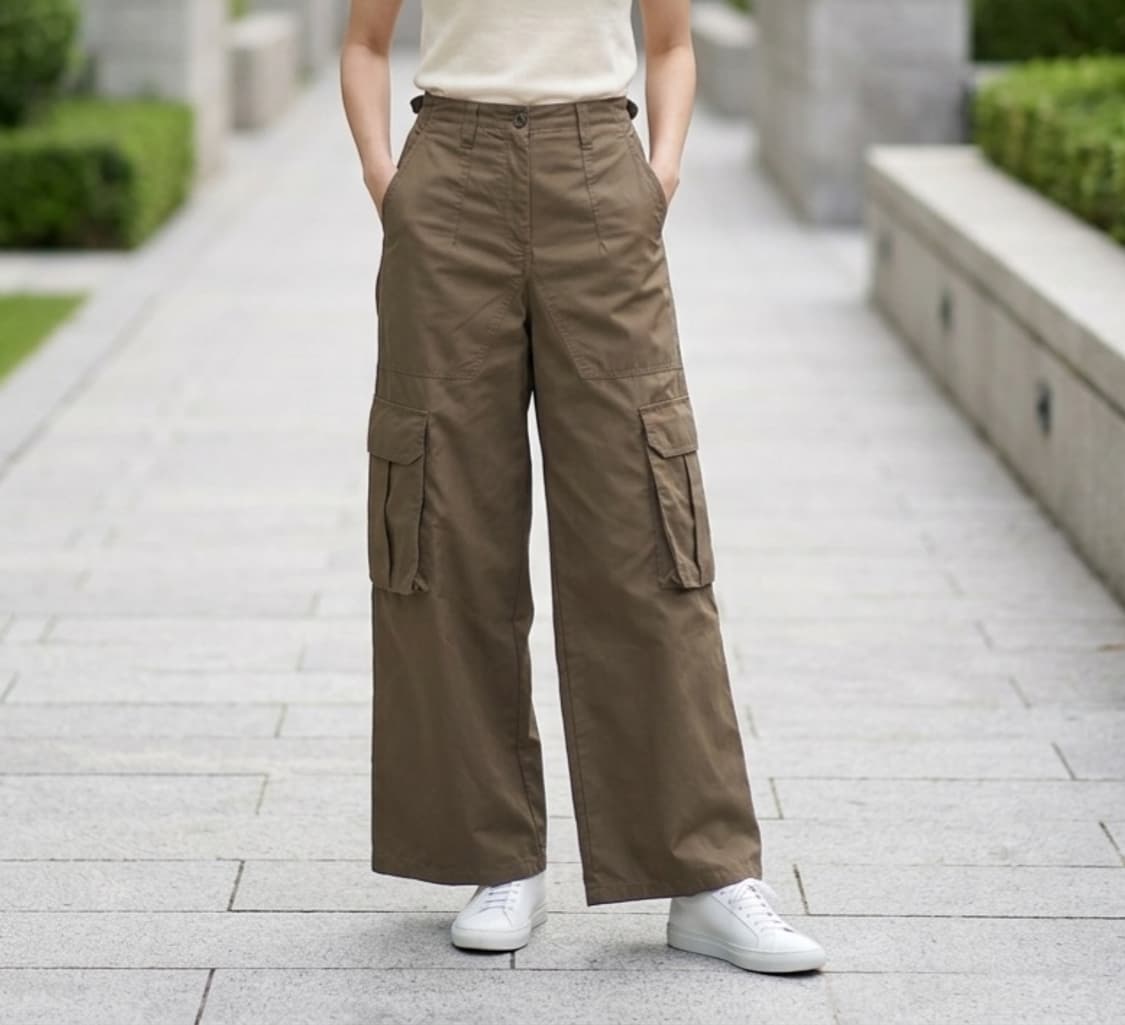 [26]노이어 와이드 카고 팬츠 상품이미지1