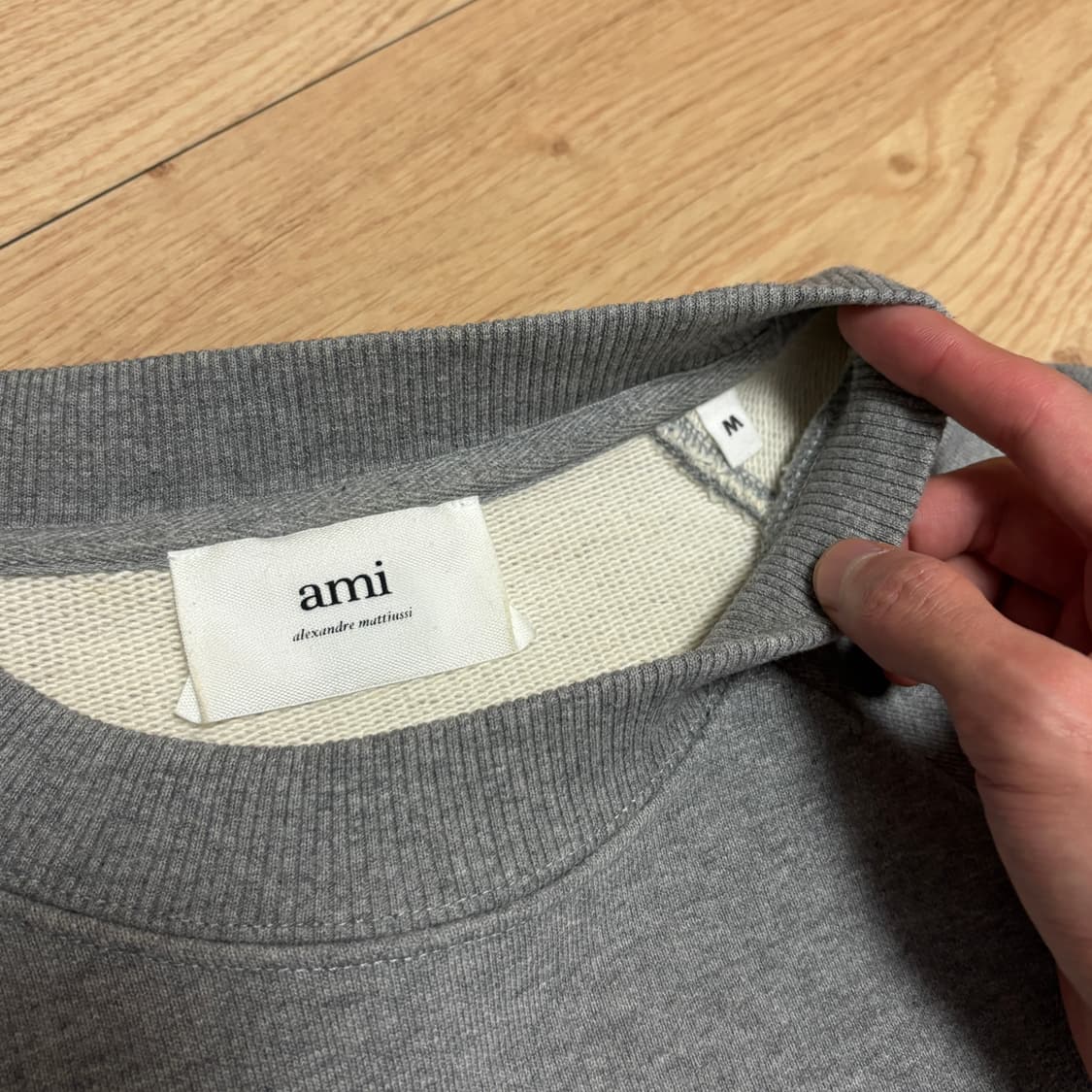 [M] 아미 파리스 프랑스 맨투맨 극미중고 상품이미지2