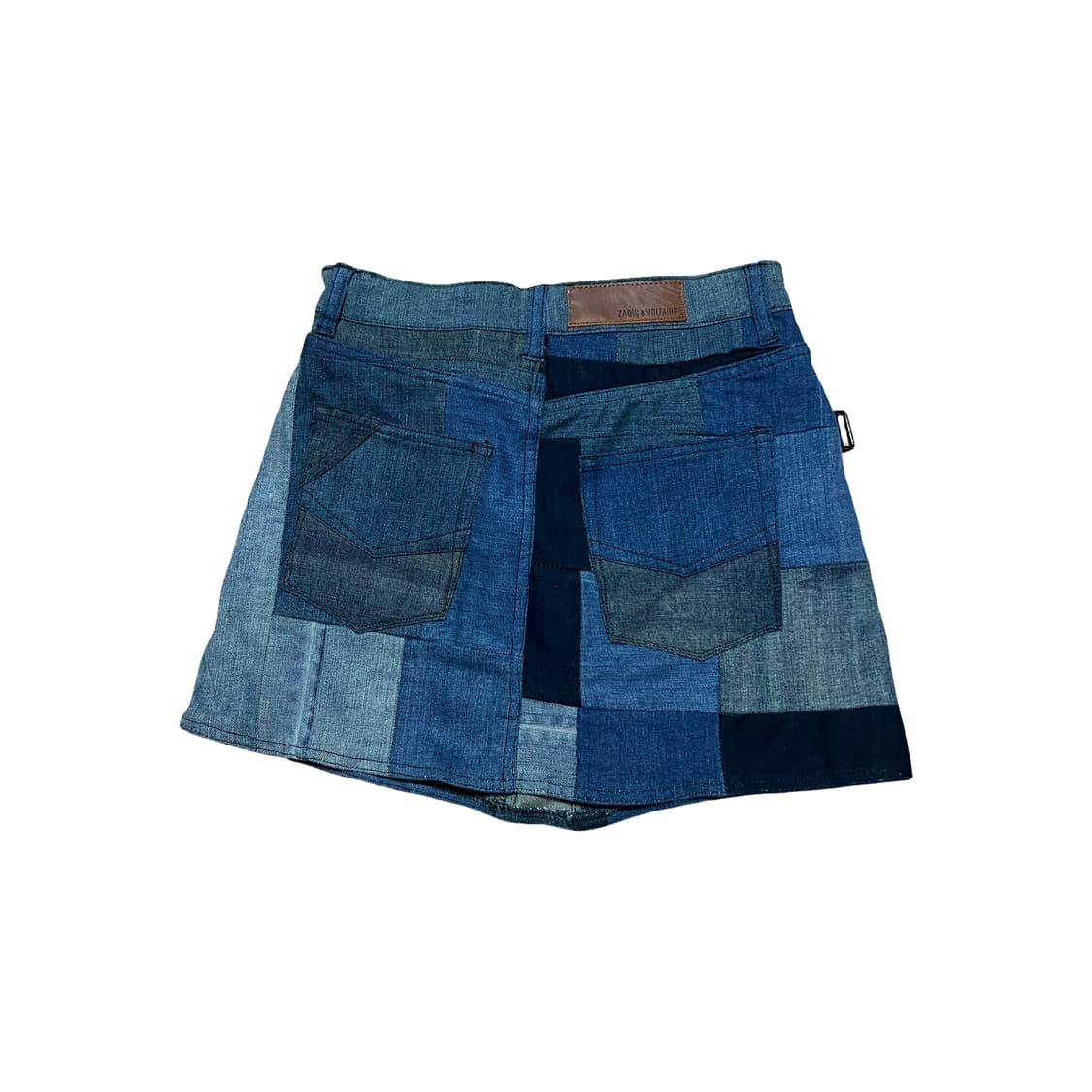 ZADIG&VOLTAIRE colorblock 데님 미니스커트 상품이미지2