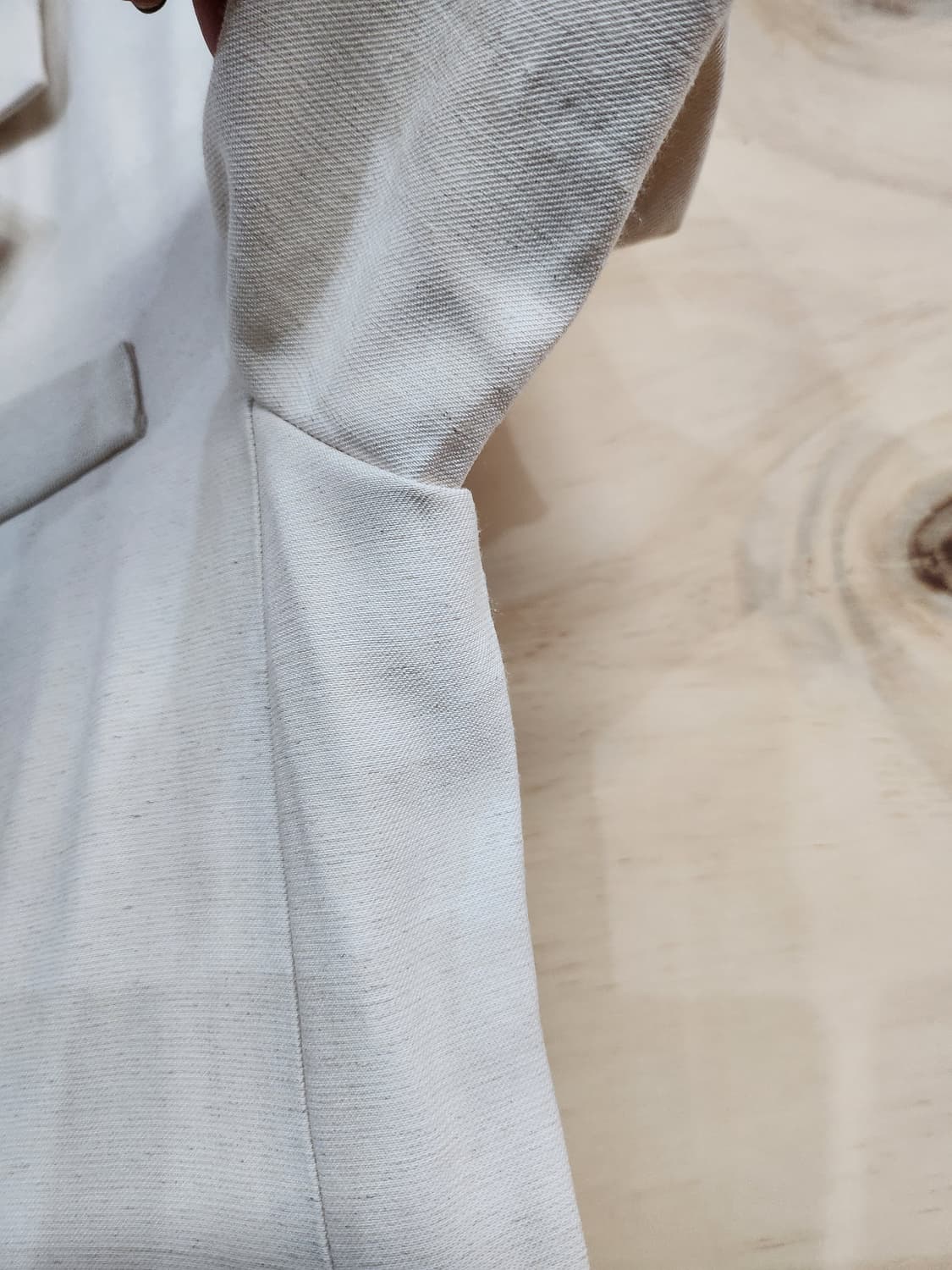 1194) 베니토 린넨블랜드 반팔 자켓 상품이미지3