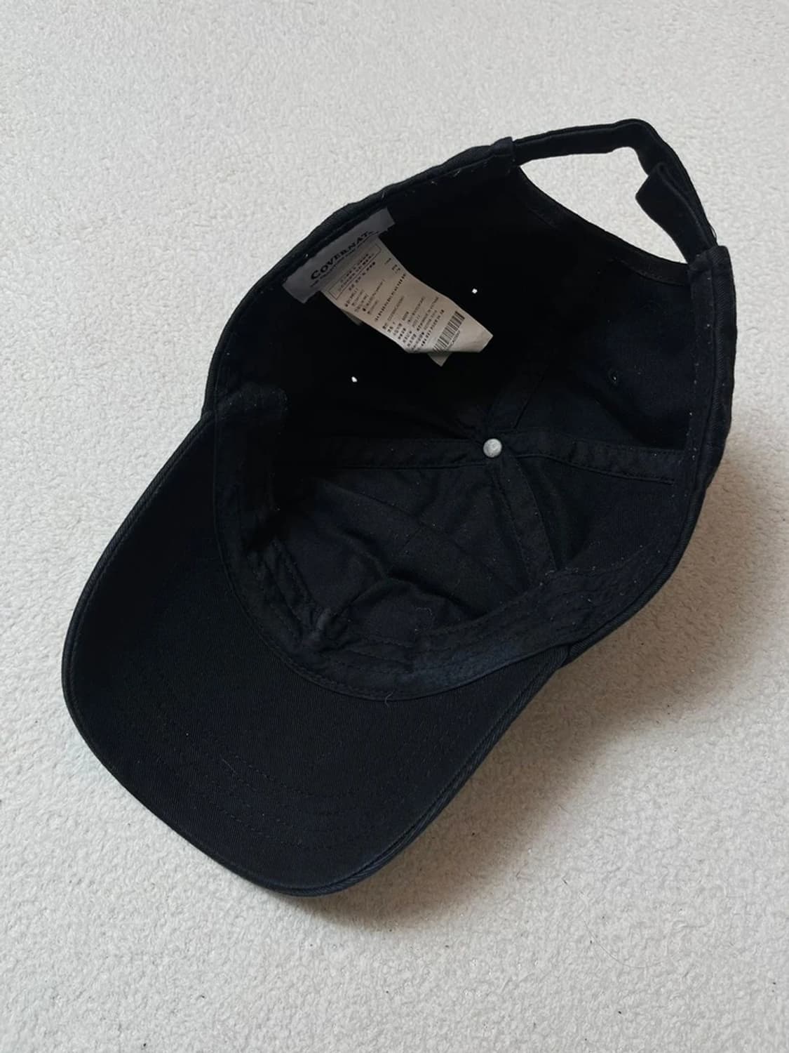 커버낫 시그니처 로고 볼캡 Q1223 상품이미지4