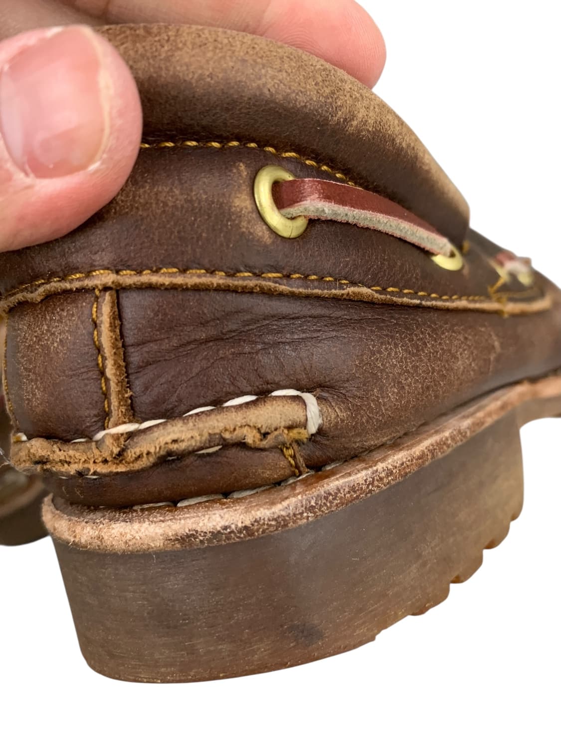 팀버랜드 3 아이 클래식 러그 보트 슈즈 255 (Gr-3341) 상품이미지8