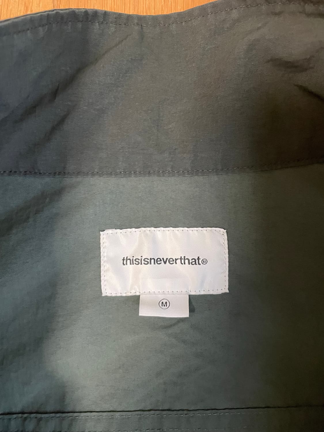 디스이즈네버댓 스크립트 트랙 자켓 블랙 m 상품이미지5