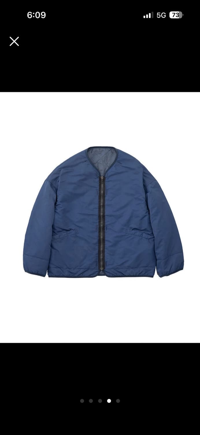 23ss비즈빔 Visvim Iris Liner JKT 블루 사이즈 4 상품이미지4