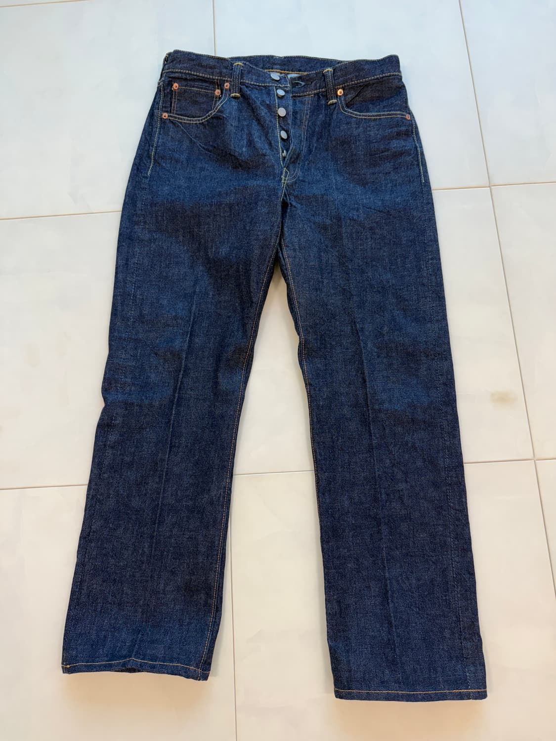 풀카운트 1101 원워시 셀비지 데님 팬츠 32 상품이미지2