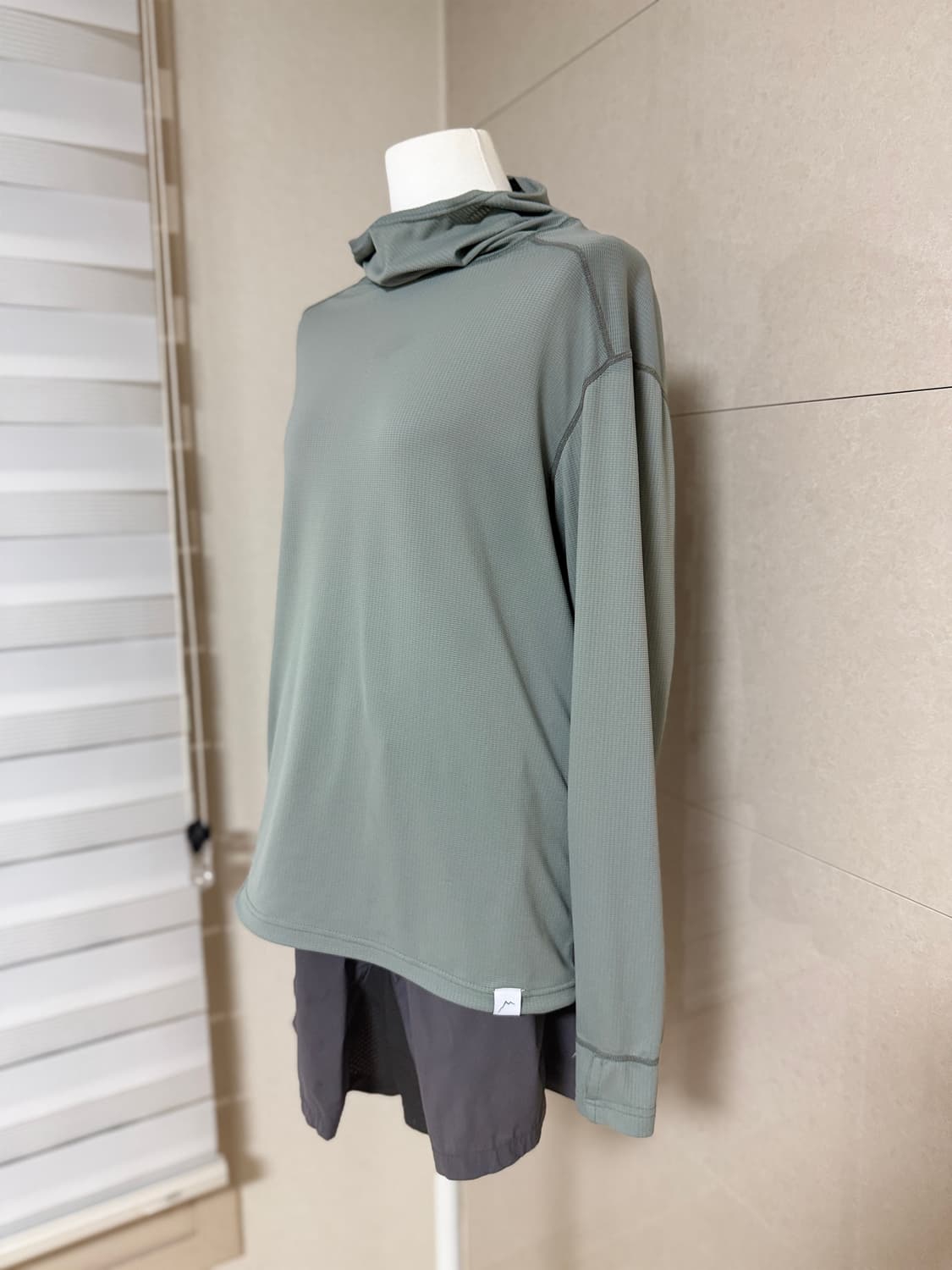 케일 cayl 에어 후드 후디 스톤 S 상품이미지2