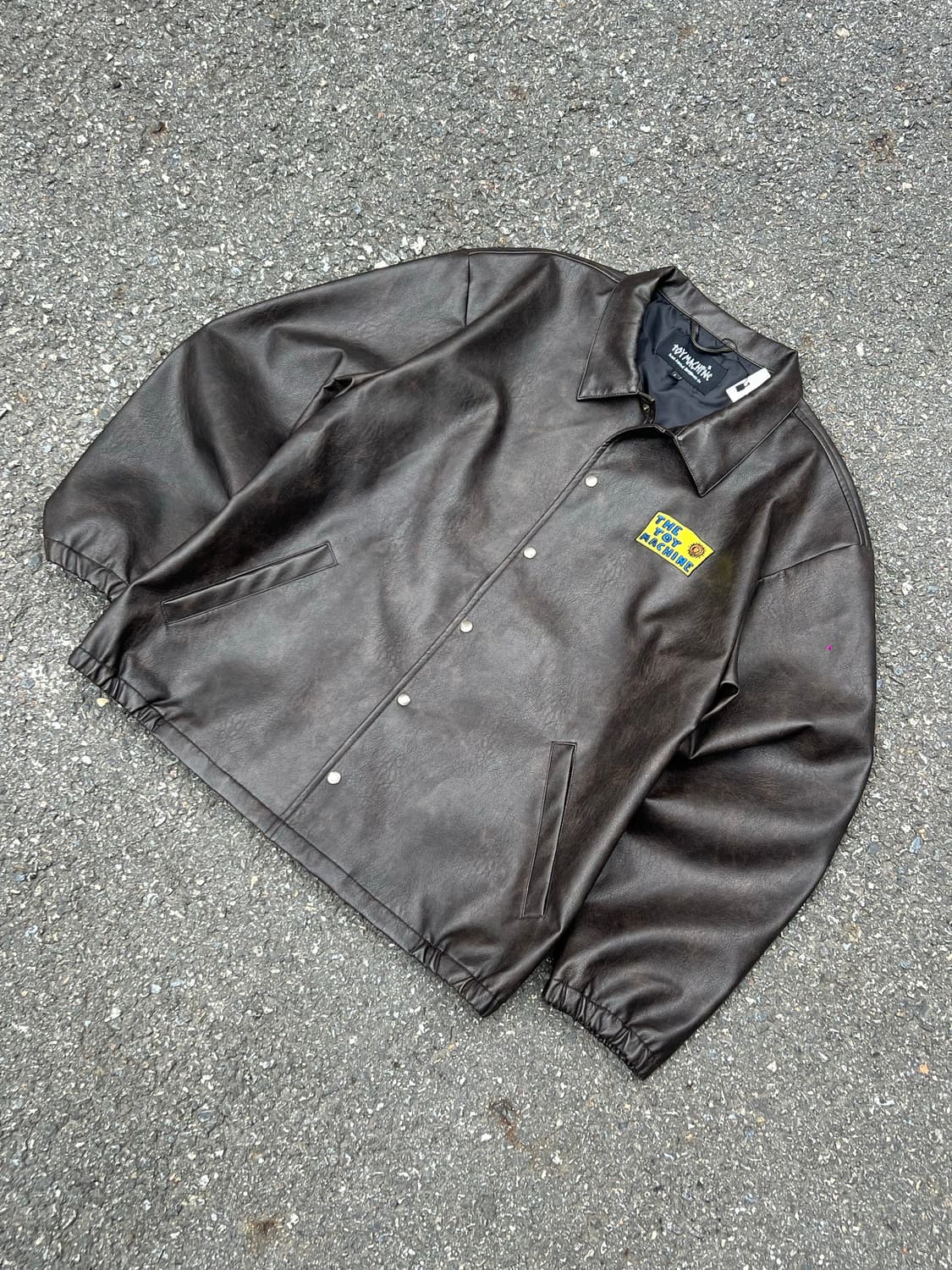 Toy Machine Fake Leather Coach jacket 상품이미지4