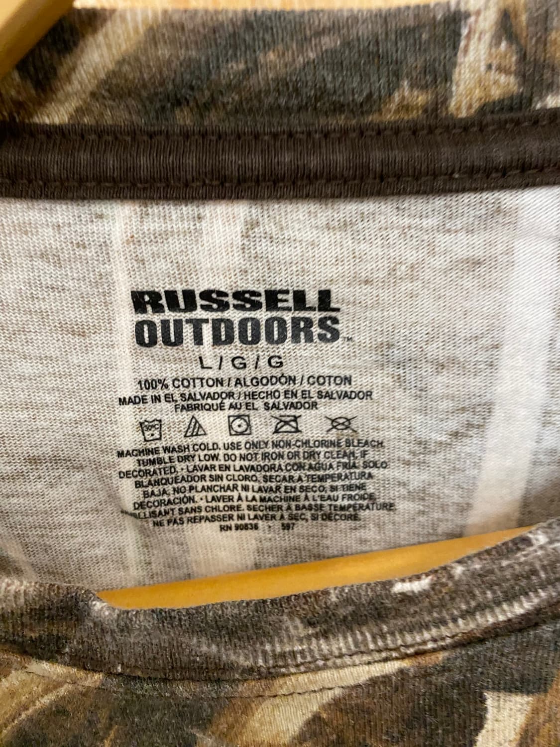 RUSSELL OUTDOORS real tree t-shirts 상품이미지7