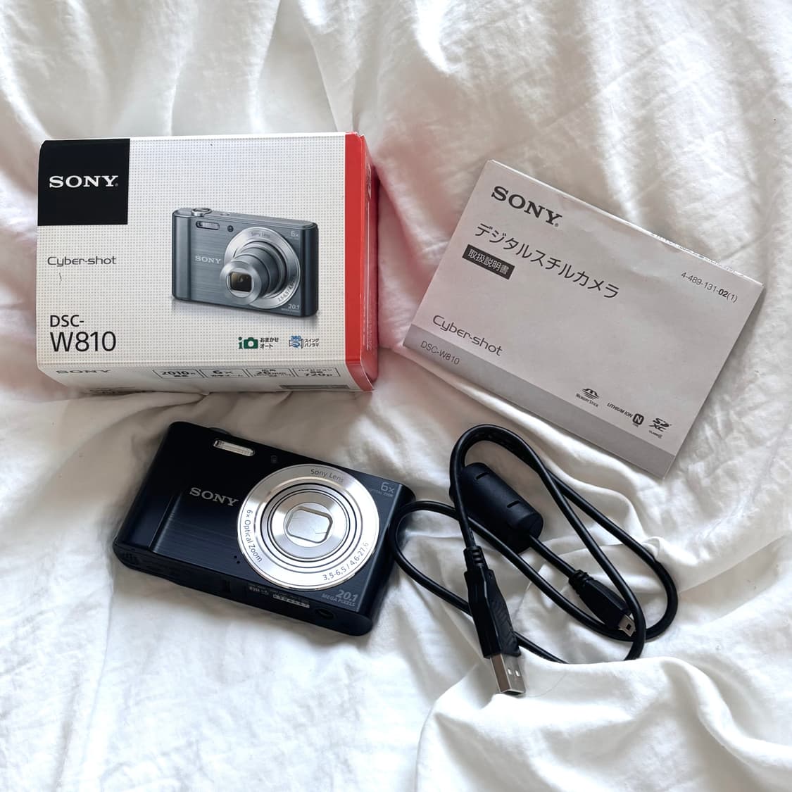 【거의 새것 】소니 사이버샷 DSC-W810 아이브 레이 디카 상품이미지1