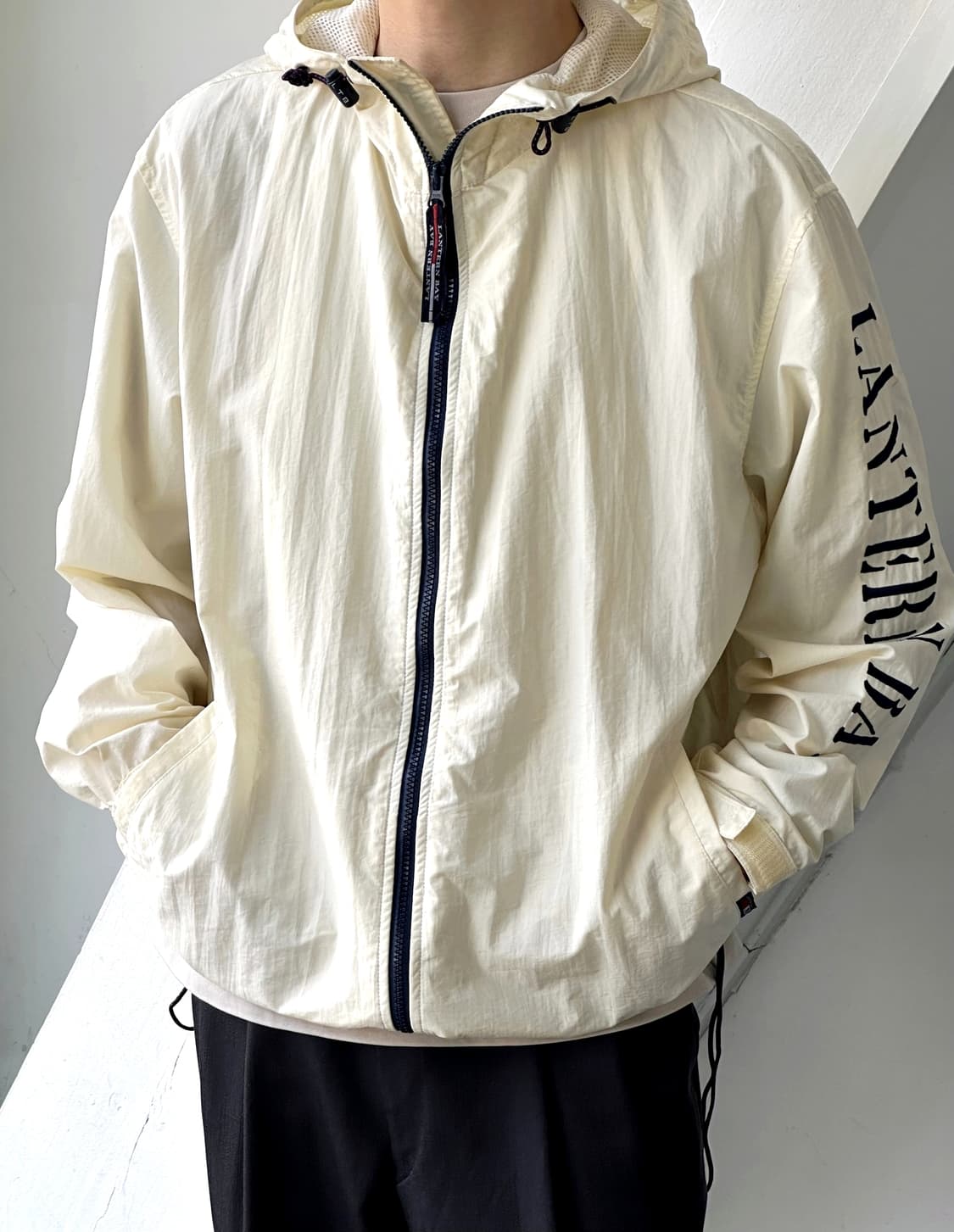 Lightweight washed nylon wind parka 상품이미지4