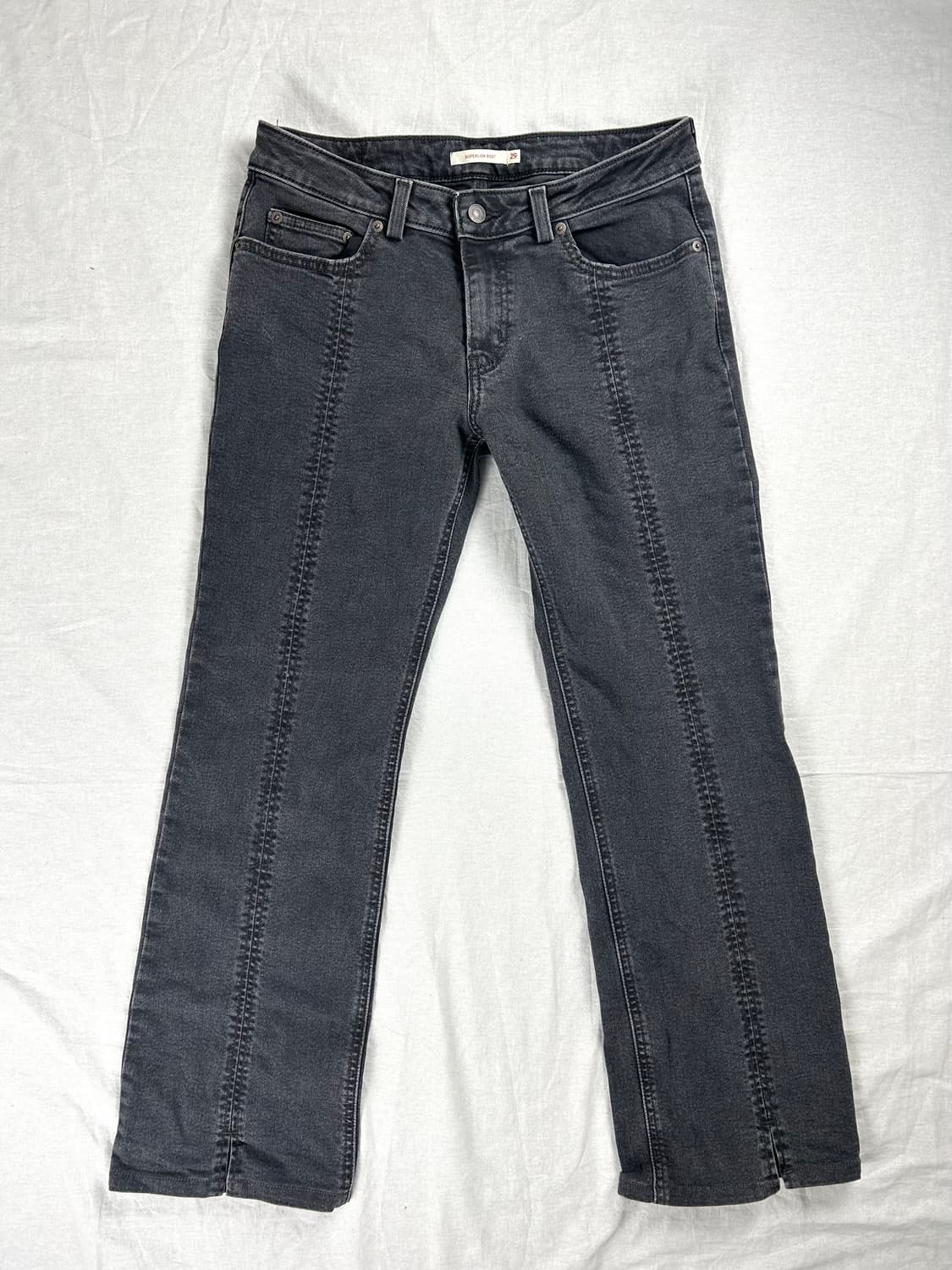 리바이스 슈퍼로우 부츠컷 데님 진 상품이미지1