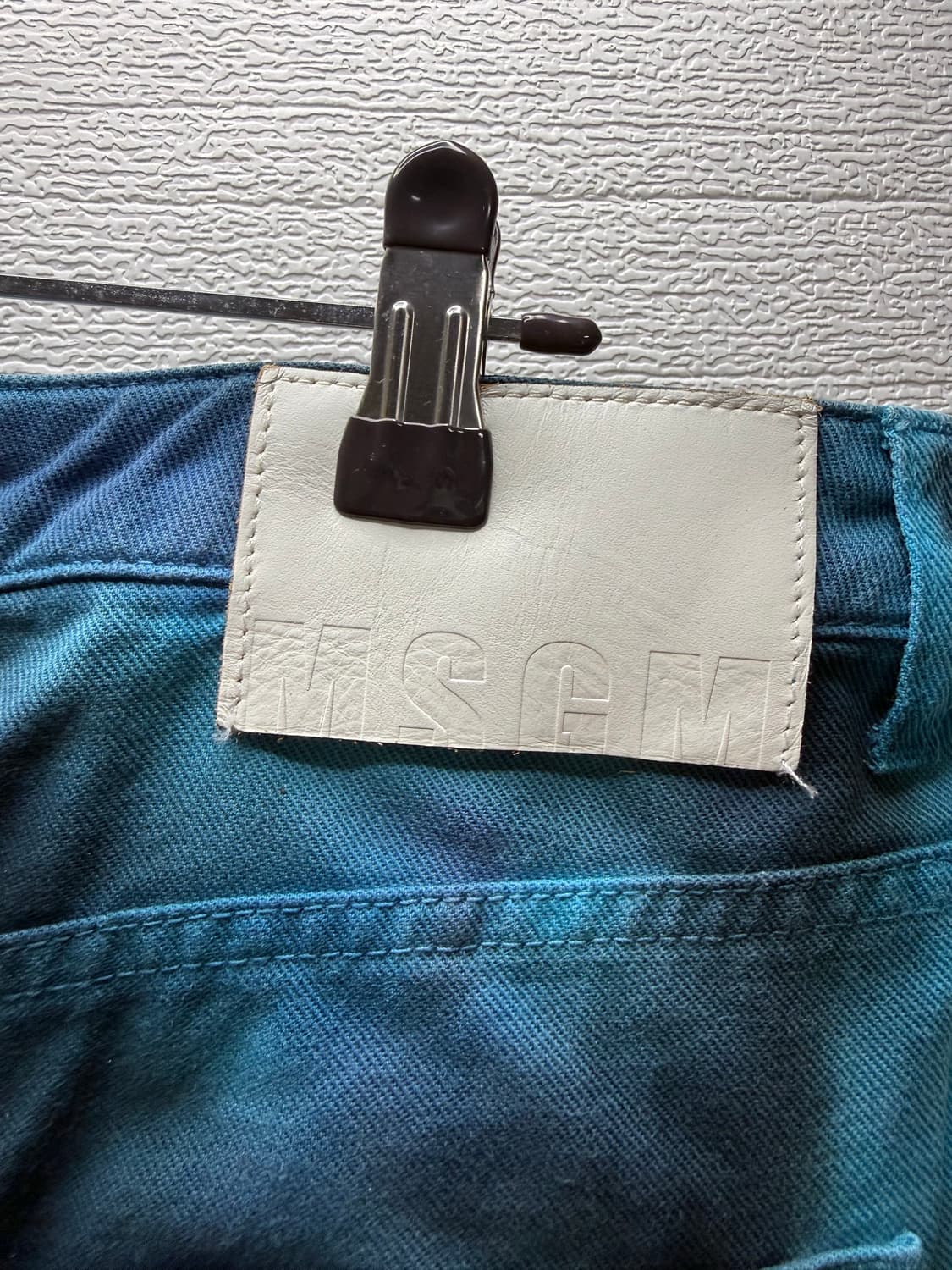 MSGM 데님 반바지 청반바지 상품이미지5
